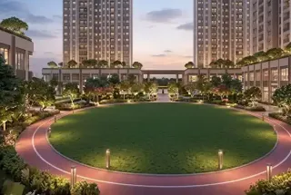 Jogging Track at Mahindra Rivenza
