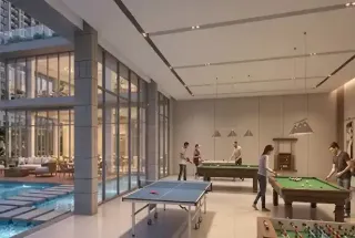 Indoor Game area at Mahindra Rivenza